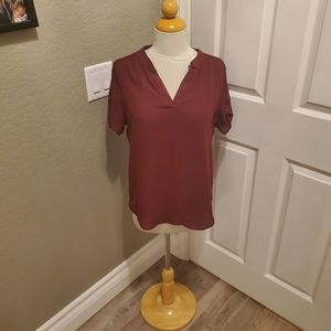 Wine tunic top